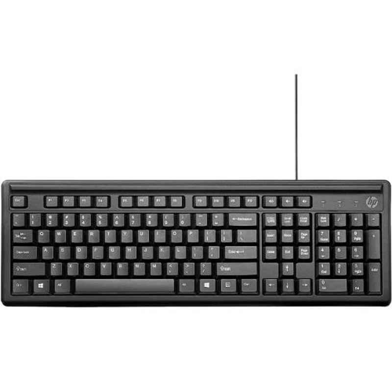 HP K10 Wired Keyboard Original HP K10 Wired USB Keyboard - Image 1