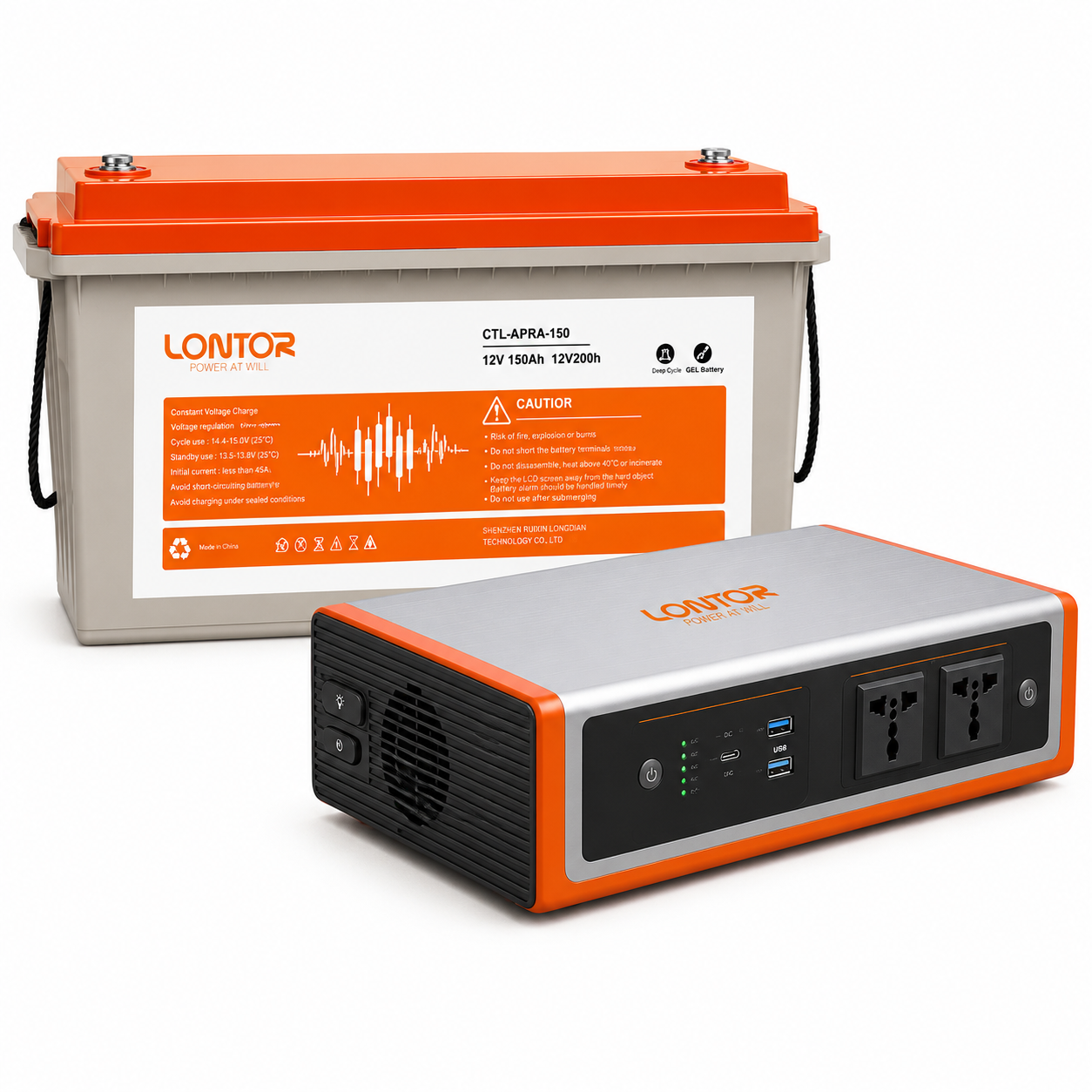 RESS3 Inverter With 25.6v 100ah Lithium Battery Ctl- RESS3 - Image 1